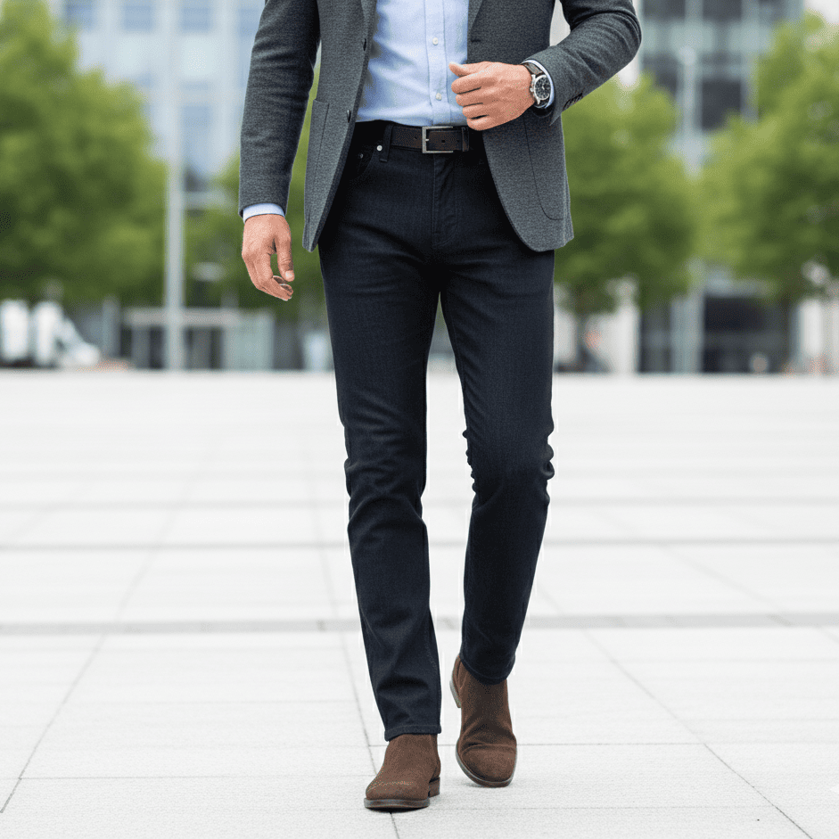 Quần Jeans Nam Masculine Regular MJRC22.2