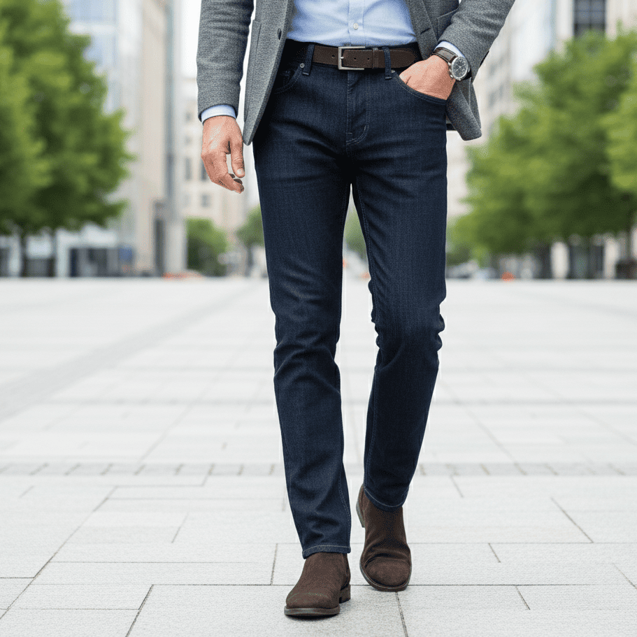 Quần Jeans Nam Masculine Regular MJRC22.3