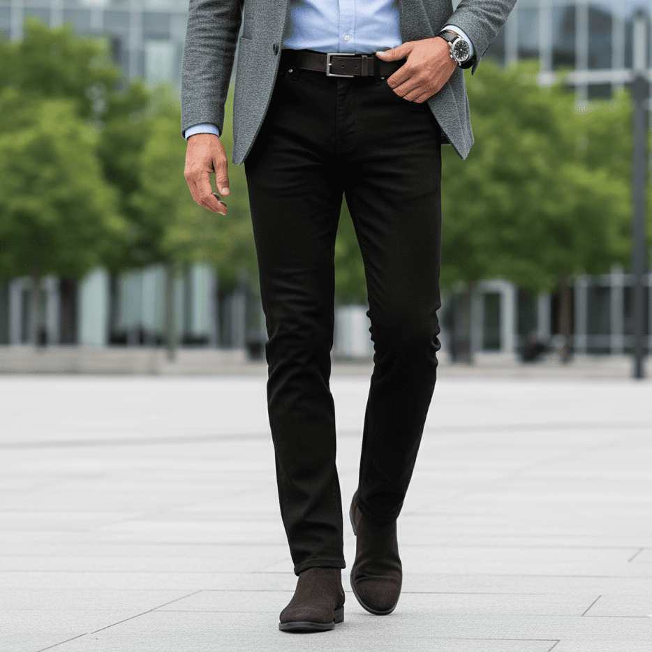 Quần Jeans Nam Masculine Regular MJRC22.5