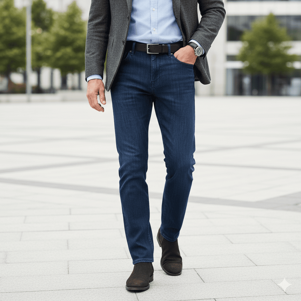 Quần Jeans Nam Masculine Regular MJRC24.5