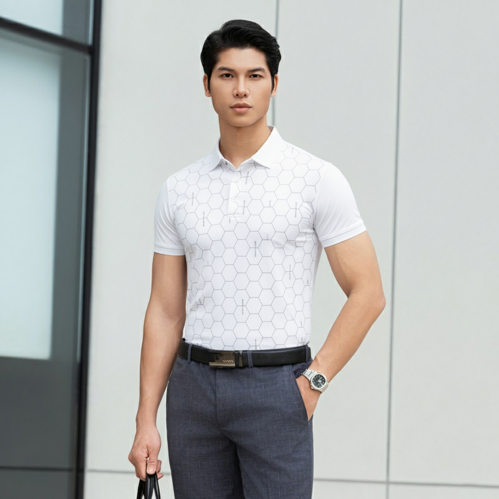 Áo Polo Nam Cao Cấp Masculine Slimfit MPL23.13