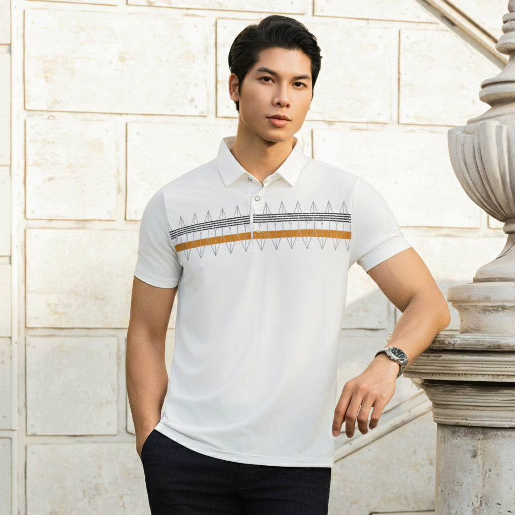 Áo Polo Nam Cao Cấp Masculine Slimfit MPL23.15