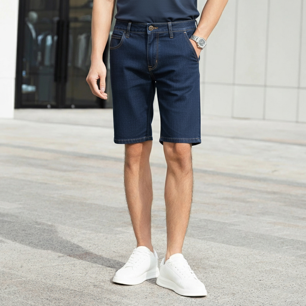 Quần Short Jeans Nam Masculine Regular MSJ503
