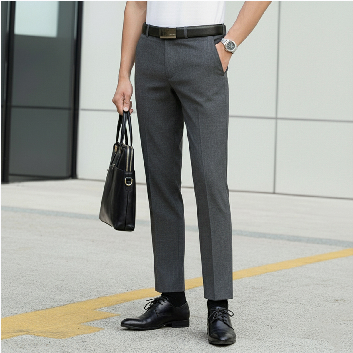 Quần Âu Nam Masculine Slimfit MQ500