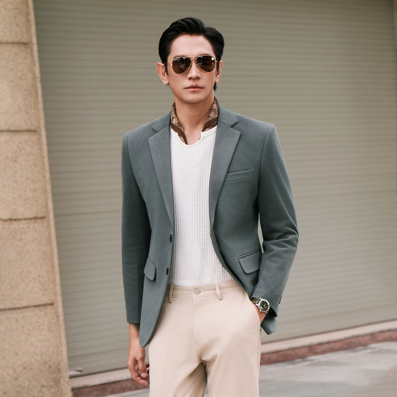 Áo Blazer Dạ Nam Masculine ADM601