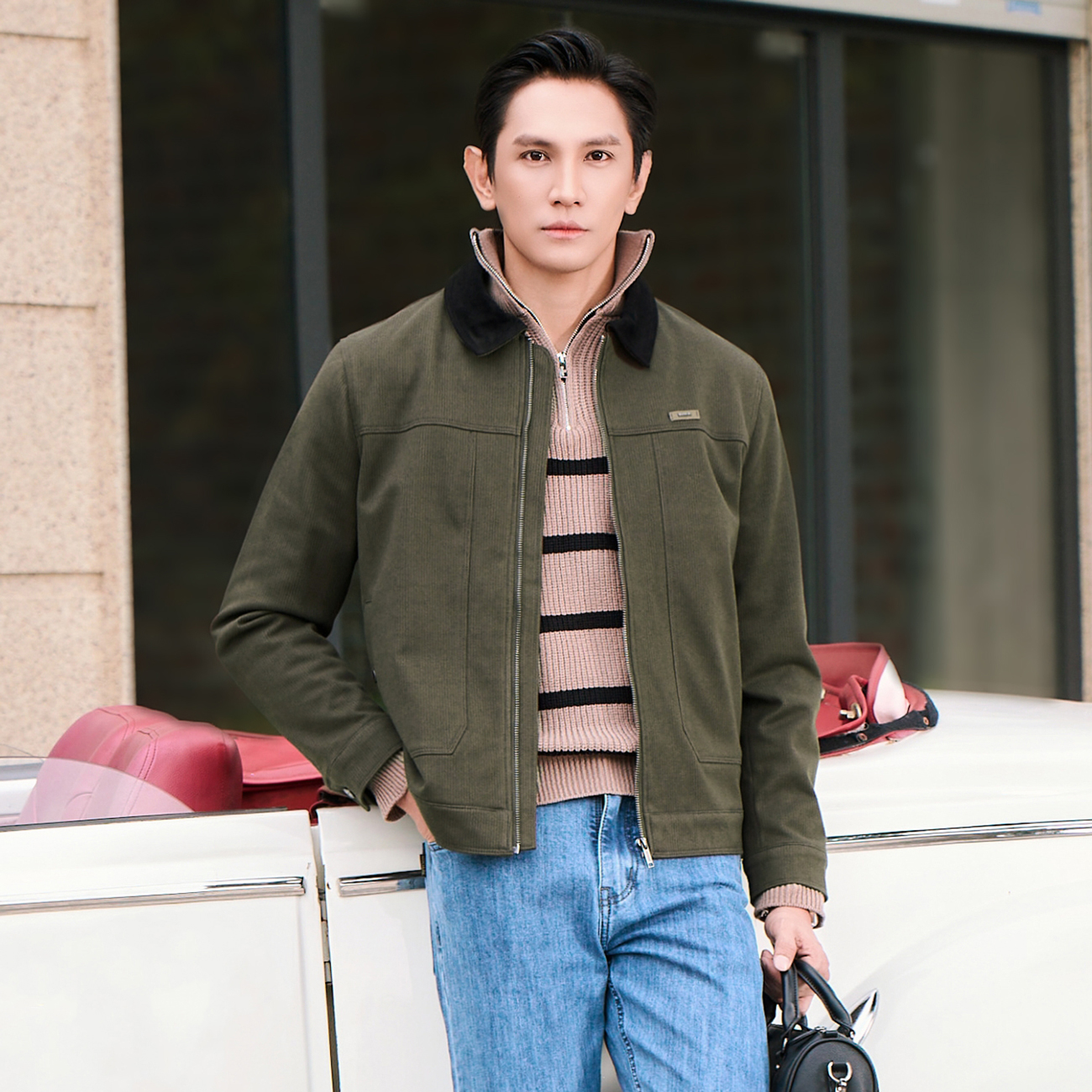 Áo Khoác Dạ Nam Masculine Regularfit AKD601