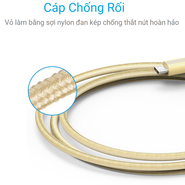 PowerLine+ Micro USB Braided (6ft/1.8m) - A8143 PowerLine+ Micro USB Braided (6ft/1.8m) - A8143