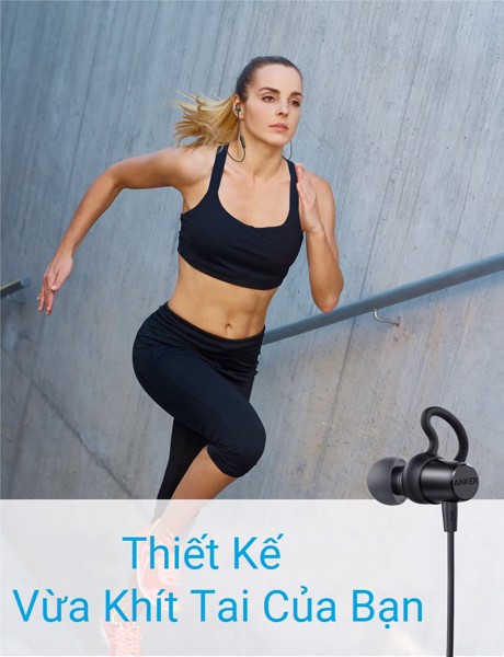 TAI NGHE BLUETOOTH ANKER SOUNDBUDS SURGE