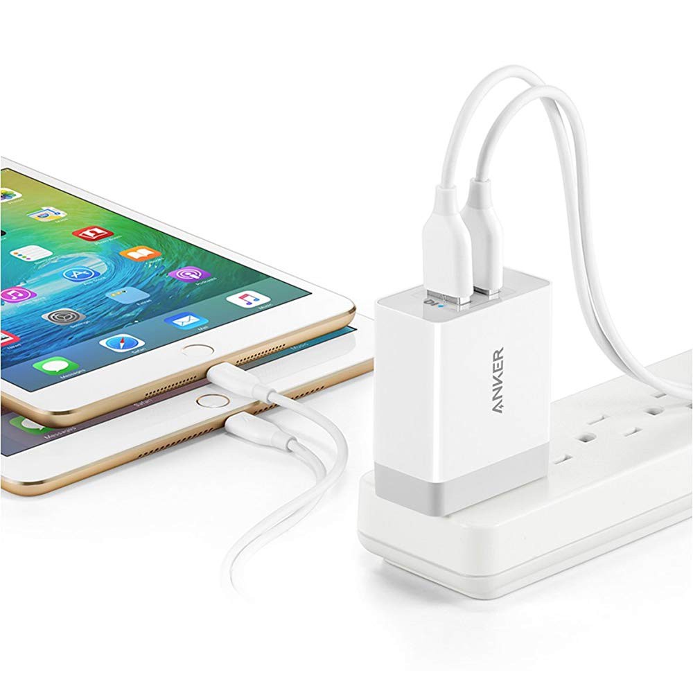 SẠC ANKER POWERPORT 2 LITE 2 CỔNG 12W POWERIQ