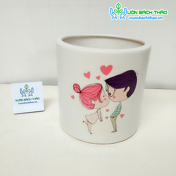 Chậu Trụ Tròn ĐK 15cm