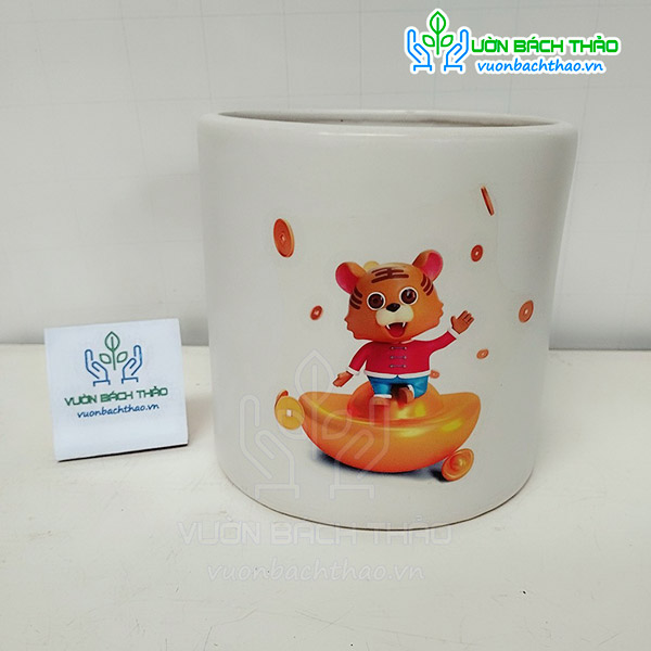 Chậu Trụ Tròn ĐK 15cm
