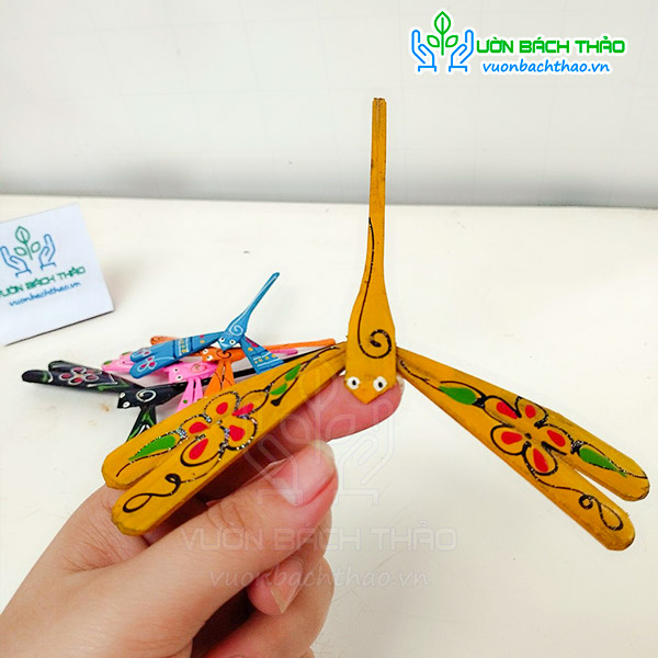 Phụ Kiện Chuồn Chuồn Tre Trang Trí