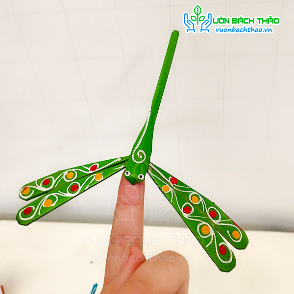 Phụ Kiện Chuồn Chuồn Tre Trang Trí