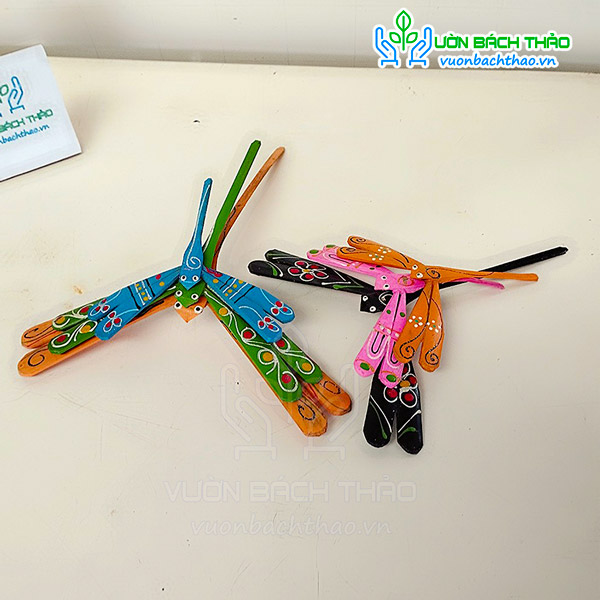 Phụ Kiện Chuồn Chuồn Tre Trang Trí