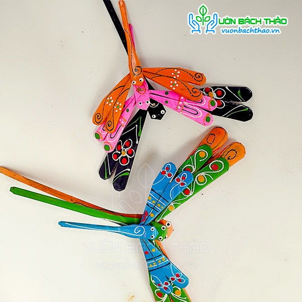 Phụ Kiện Chuồn Chuồn Tre Trang Trí