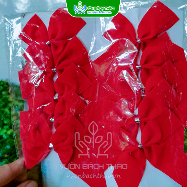 Nơ Trang Trí Giáng Sinh