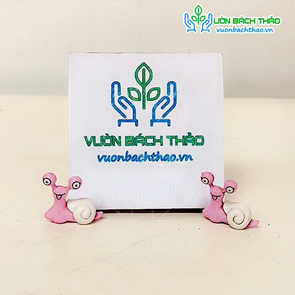 Phụ kiện ốc sên trang trí cây xanh