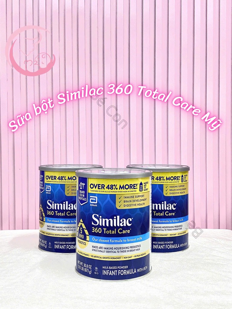 Sữa bột Similac 360 Total Care Mỹ 873g