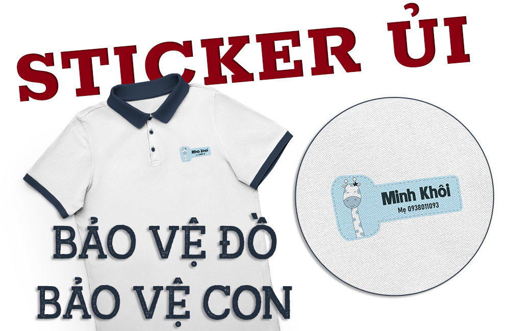 Sticker Ủi Siêu Xinh