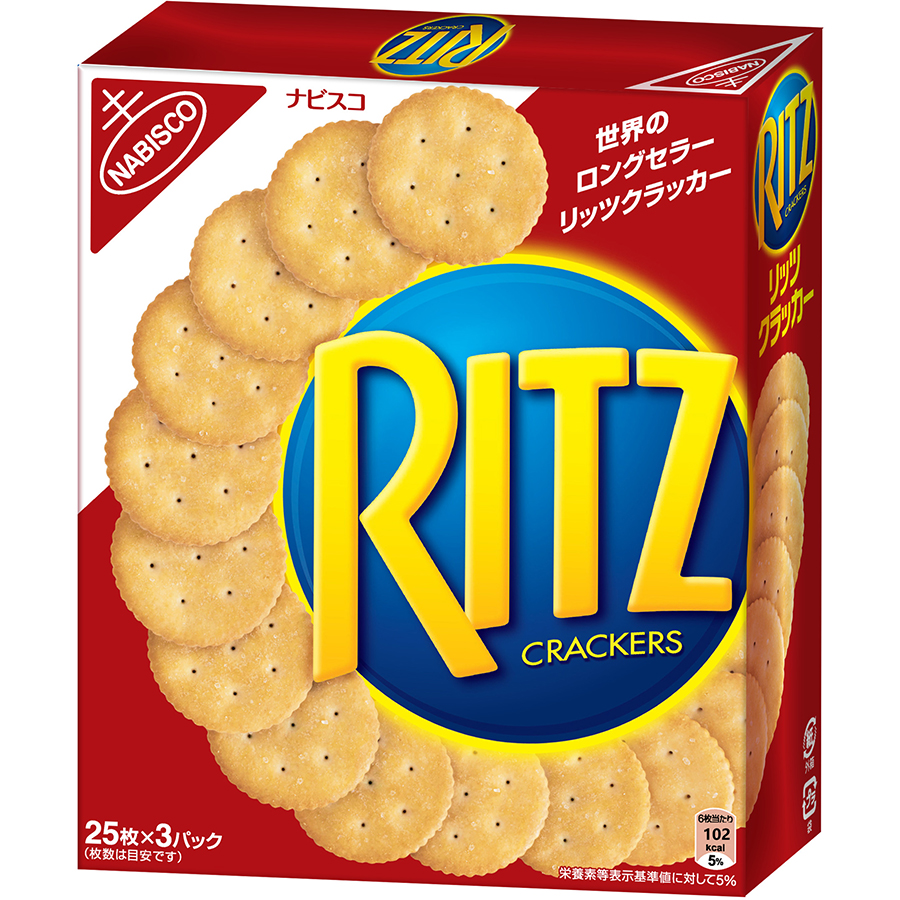 Bánh Quy Ritz vị bơ hộp lớn 247g Konni39 Phú Hòa