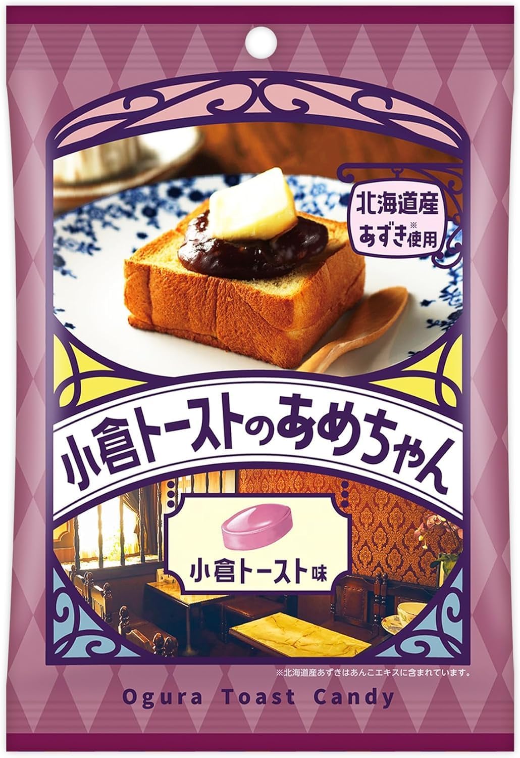 Kẹo Senjaku Ogura Vị Bánh Mì Nướng 47g Konni39 Phú Hòa