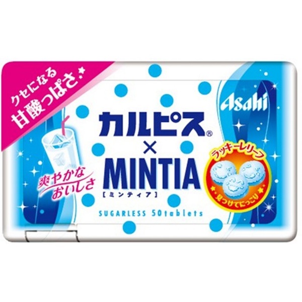 Kẹo ngậm bạc hà Asahi Mintia 50 viên (7 Loại) Vị Calpis Soda ít đường Konni39 Phú Hòa