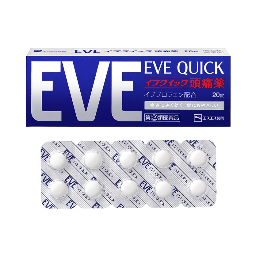 Viên Giảm Đau, Hạ Sốt EVE QUICK 40 Viên