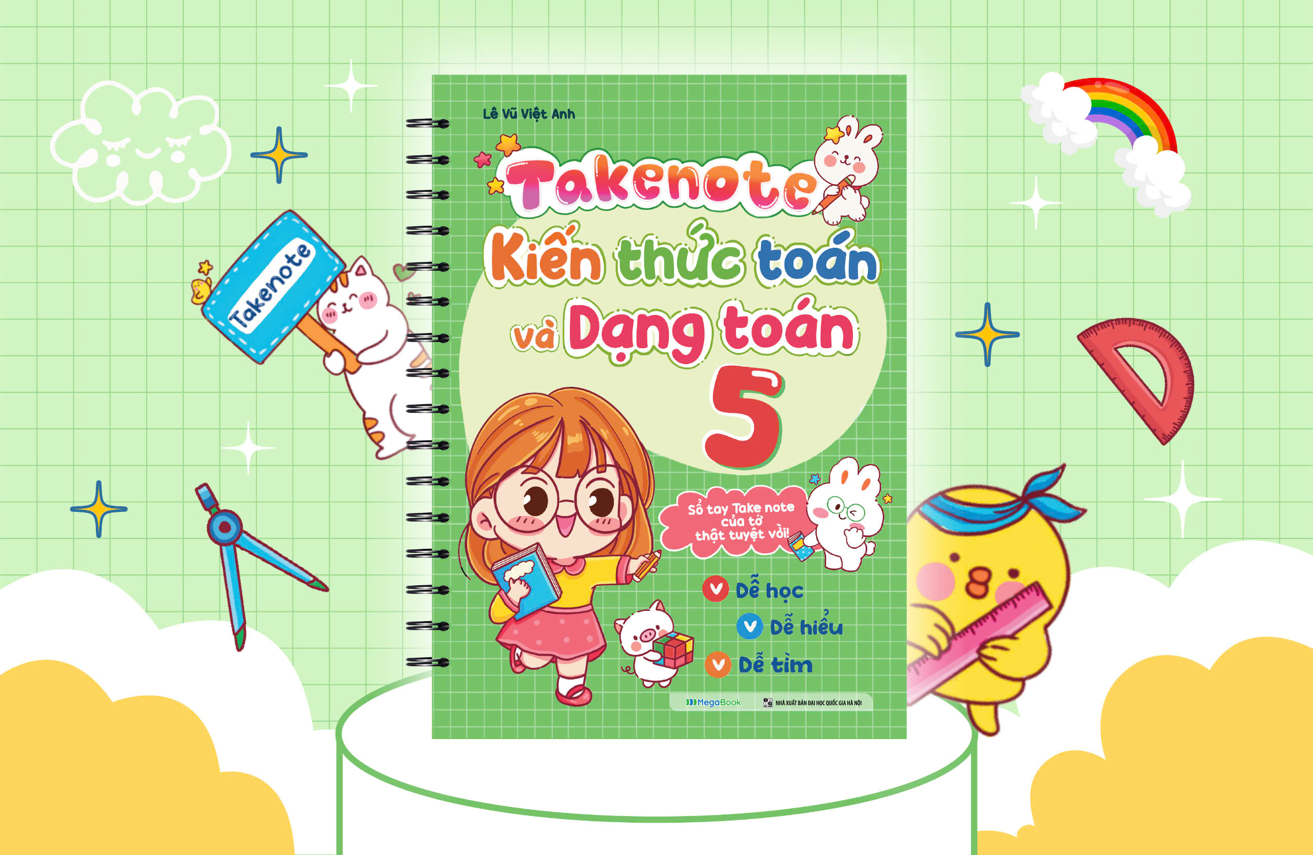 TAKENOTE KIẾN THỨC TOÁN & DẠNG TOÁN 5