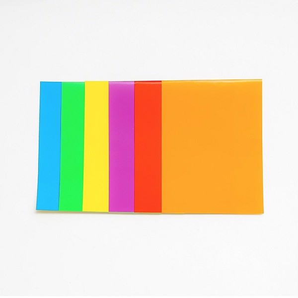 Giấy thủ công 6 màu dính Hồng Hà