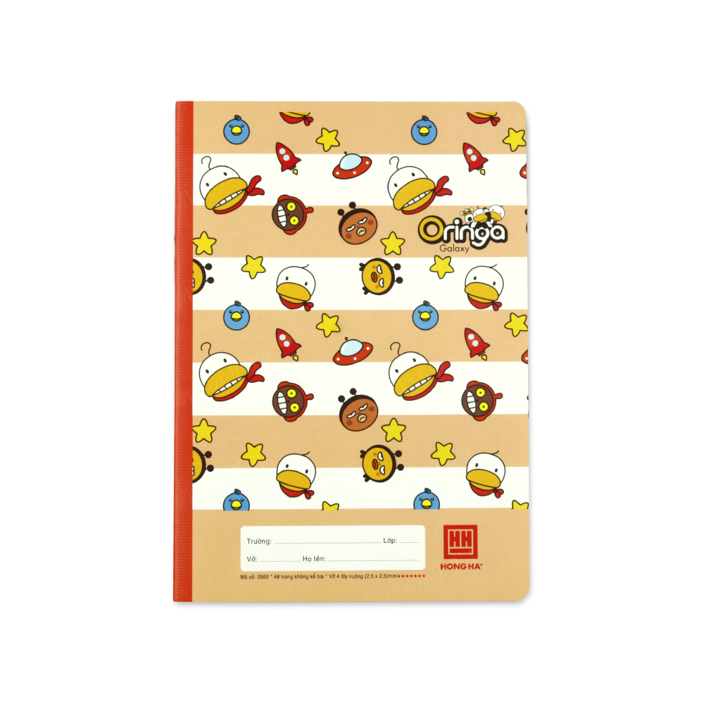 Vở 4 ô ly 48 trang school Oringa Galaxy 0560