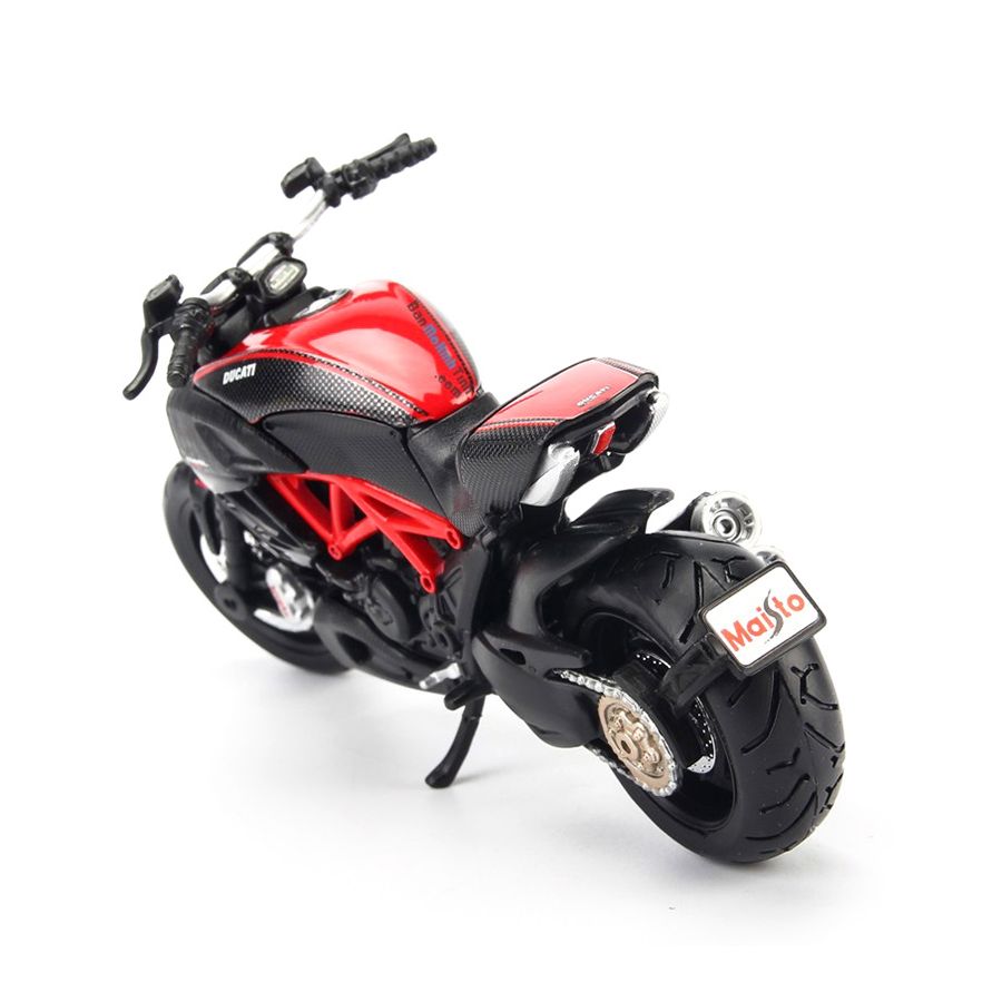 Đồ chơi xe mô hình mô tô tỉ lệ 1:12- Mô hình xe mô tô 1:12 dòng Ducati Diavel Carbon
