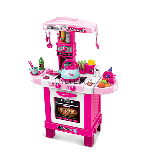 Bộ đồ chơi bếp kệ 2 tầng có lò nướng NO. 008-939