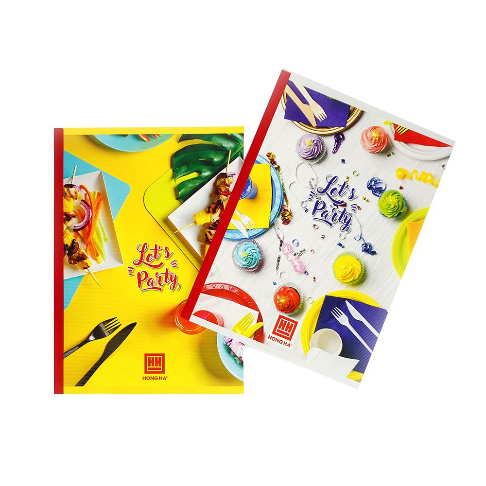 Vở kẻ ngang Lets Paty 80tr không kê bìa