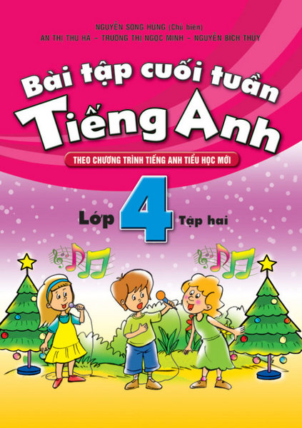 Bài tập cuối tuần tiếng anh 4/2 Theo CT mới