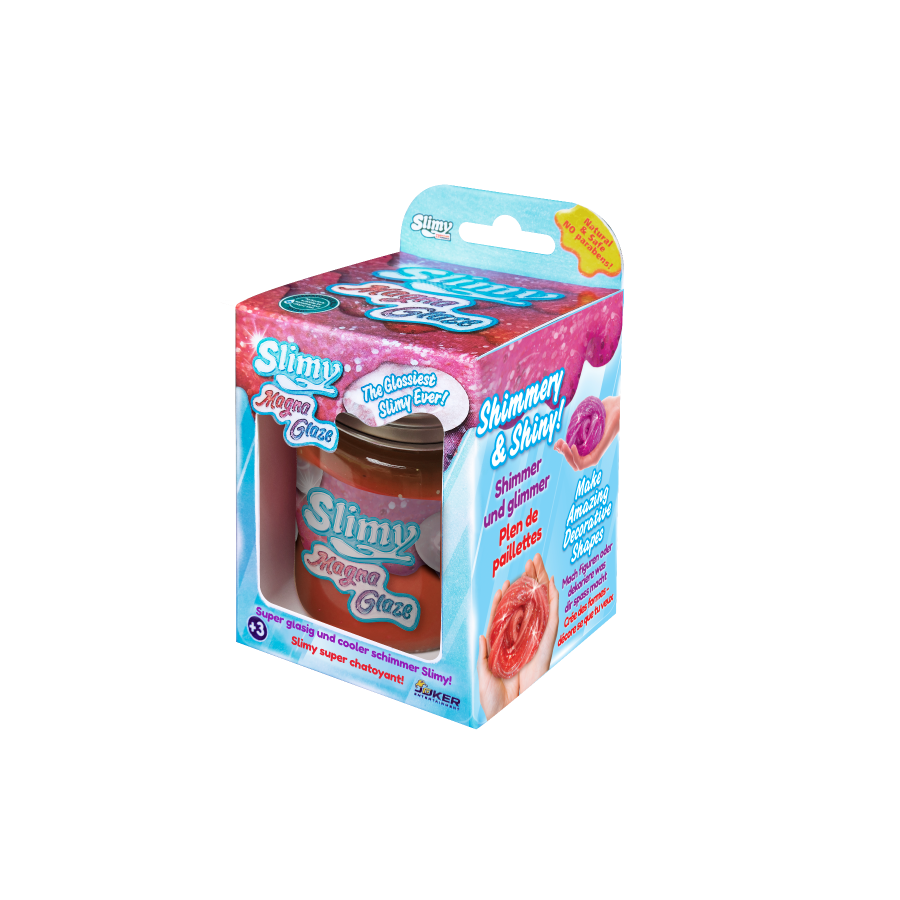 Slime pha lê trong suốt / Slime pha lê trong suốt-đỏ hồng ngọc