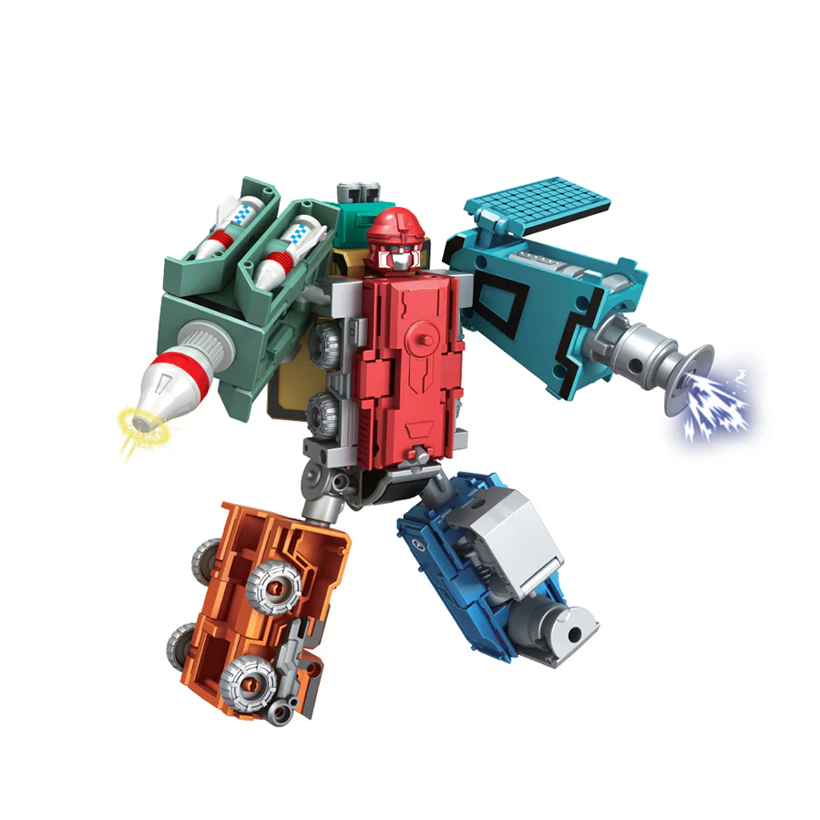 Đồ chơi lắp ráp Robot chữ từ A đến F