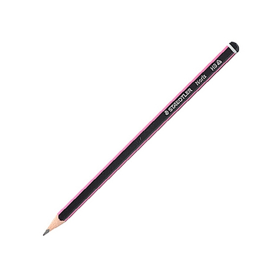 1182B-209-Bút chì Staedtler thân 3 cạnh,sọc hồng
