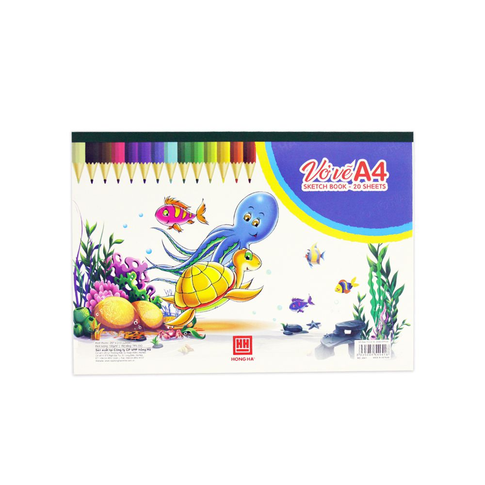Vở vẽ A4 Hồng Hà