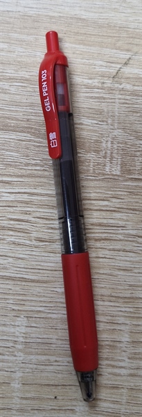 Bút gel ngòi 0.5mm G-103 mực đỏ