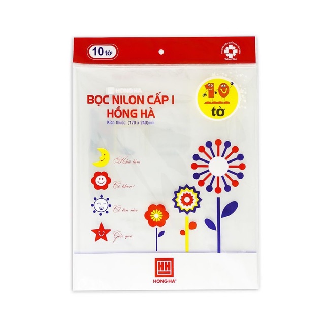 Bọc vở 1-6 Hồng Hà MS 3245