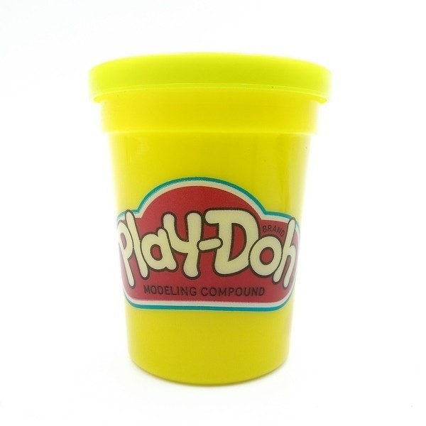 Hộp bột nặn Playdoh màu vàng đậm