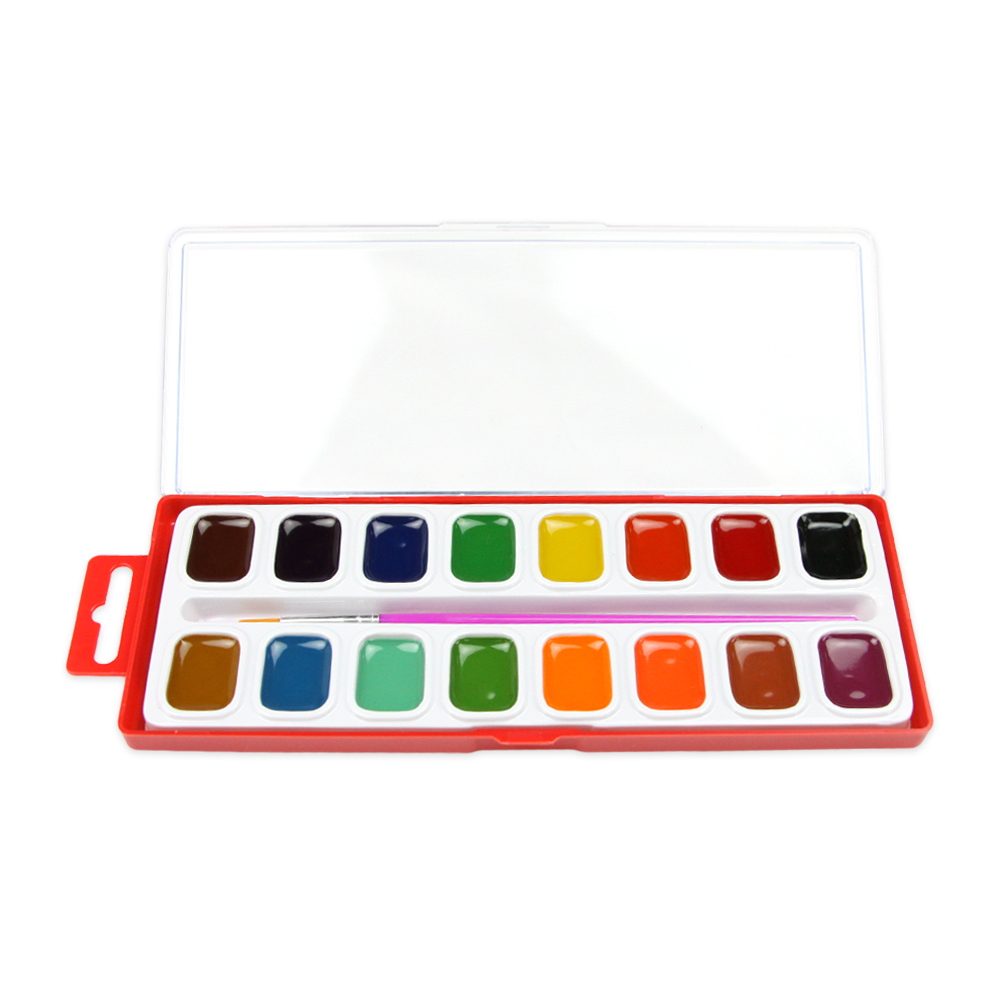 Màu nước 16 màu Hồng Hà