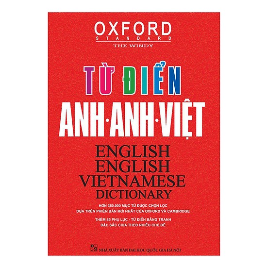 Từ điển Anh Anh Việt (đỏ cứng)