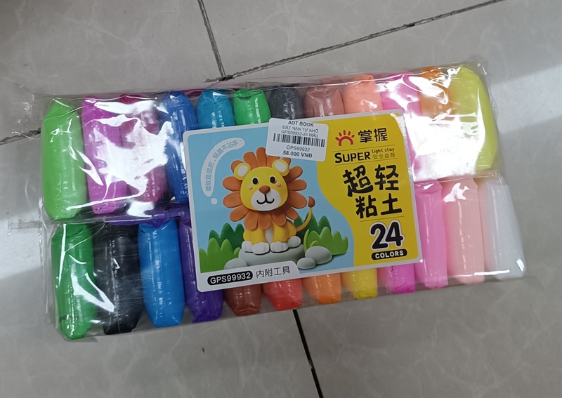 ĐẤT NẶN SIÊU NHẸ TỰ KHÔ 24 MÀU GPS99932 GRASP