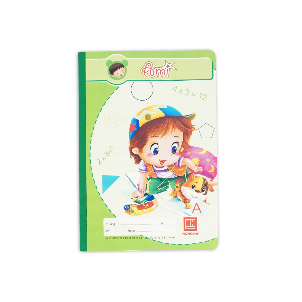 Vở 80 trang 6 sao 4 ly Hồng Hà