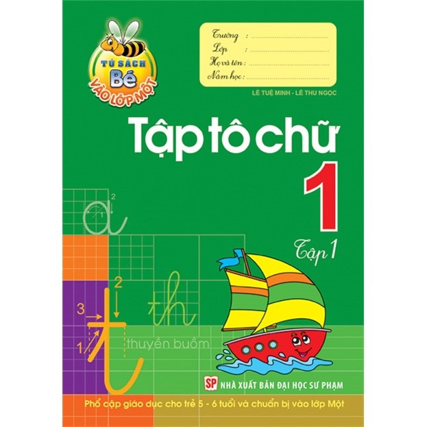 Tập tô chữ lớp 1 tập 1