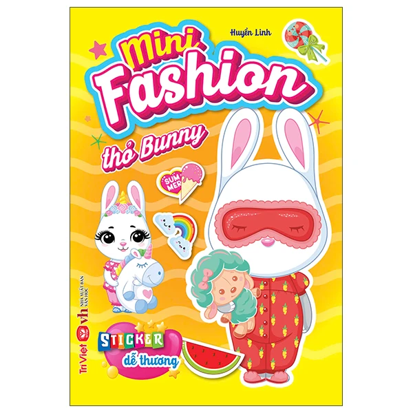Mini fashion thỏ bunny(Sticker dễ thương)