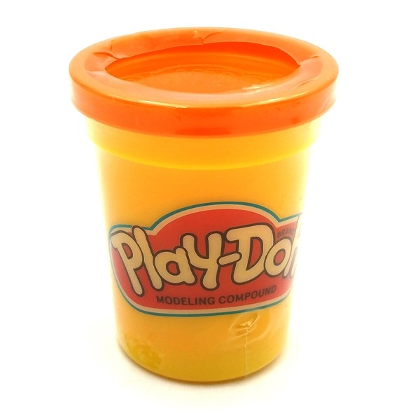 Hộp bột nặn Playdoh màu cam đậm