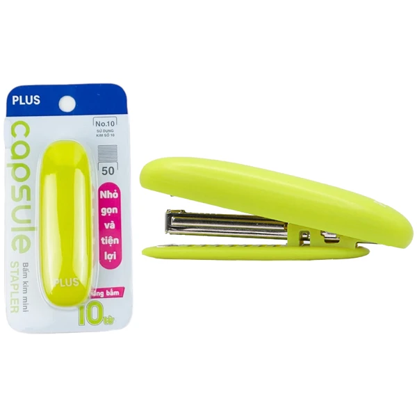 Bấm mini màu xanh lá Plus