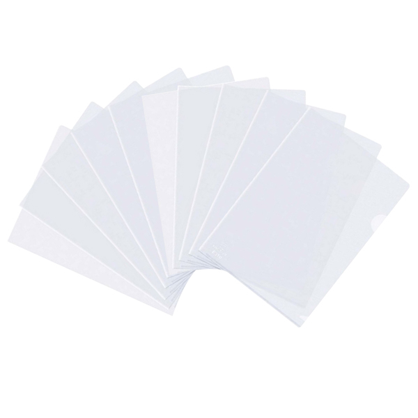 Bìa nhựa A4 0.2 trắng( bìa lá)( 10c/tập) (tập)